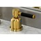 Fauceture FSC8923DKL Kaiser Widespread Bathroom Faucet, Brushed Brass FSC8923DKL - alternate 2